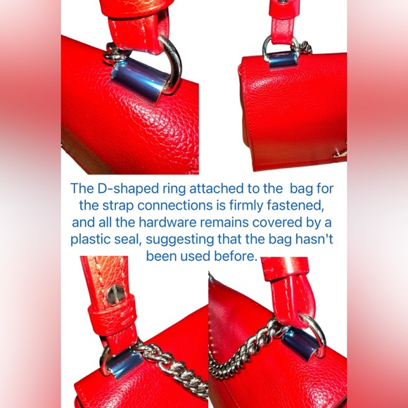 148 Preloved Louis Vuitton Rubis Tauruillon Lockme II BB ($$ Marked Down 2-9-25) - Picture 6 of 10